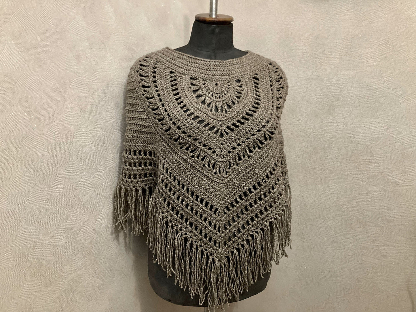 Deidra Poncho Crochet Pattern