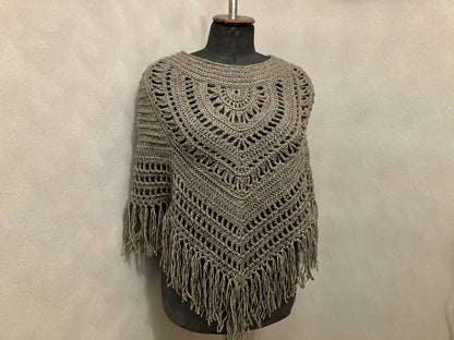 Deidra Poncho Crochet Pattern