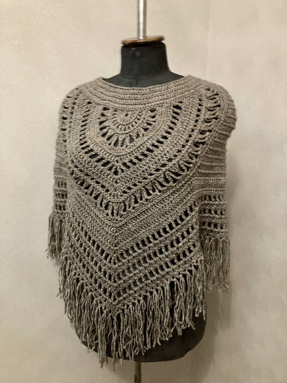 Deidra Poncho Crochet Pattern