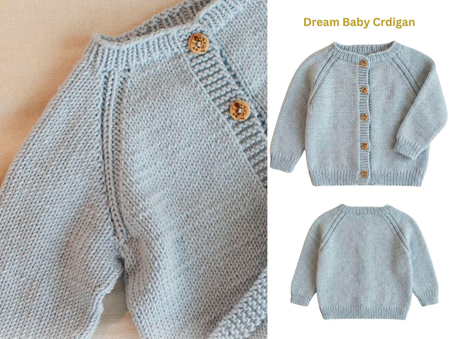 Dream Baby Cardigan Knitting Pattern