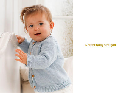 Dream Baby Cardigan Knitting Pattern