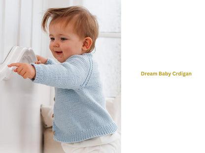 Dream Baby Cardigan Knitting Pattern