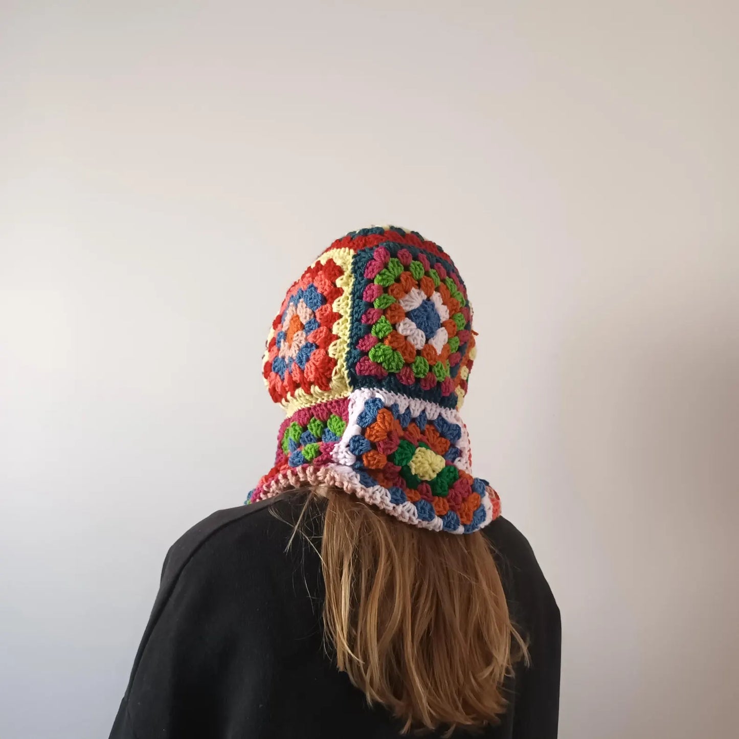 Granny Square Balaclava Crochet Pattern