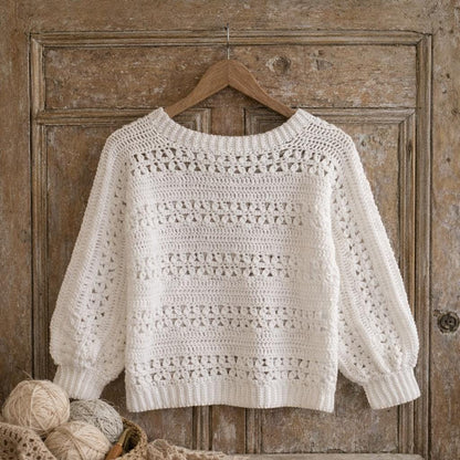 Easy Pullover Jumper Crochet Pattern