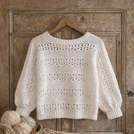 Easy Pullover Jumper Crochet Pattern