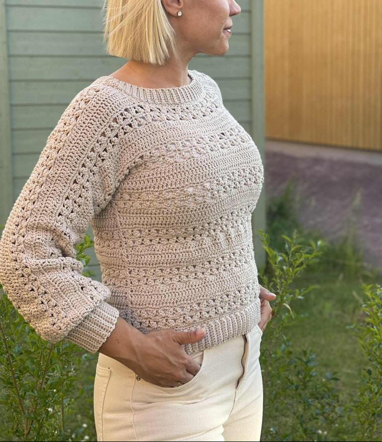 Easy Pullover Jumper Crochet Pattern