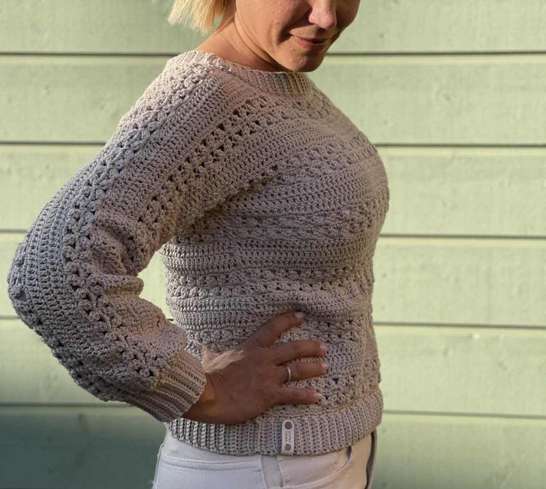 Easy Pullover Jumper Crochet Pattern