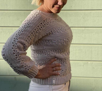 Easy Pullover Jumper Crochet Pattern