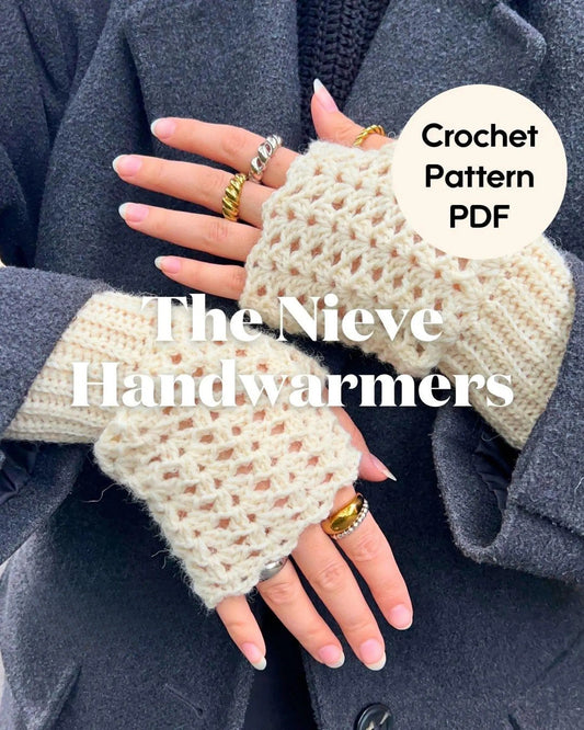 Fingerless Handwarmers Crochet Pattern