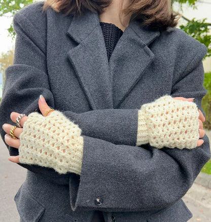 Fingerless Handwarmers Crochet Pattern