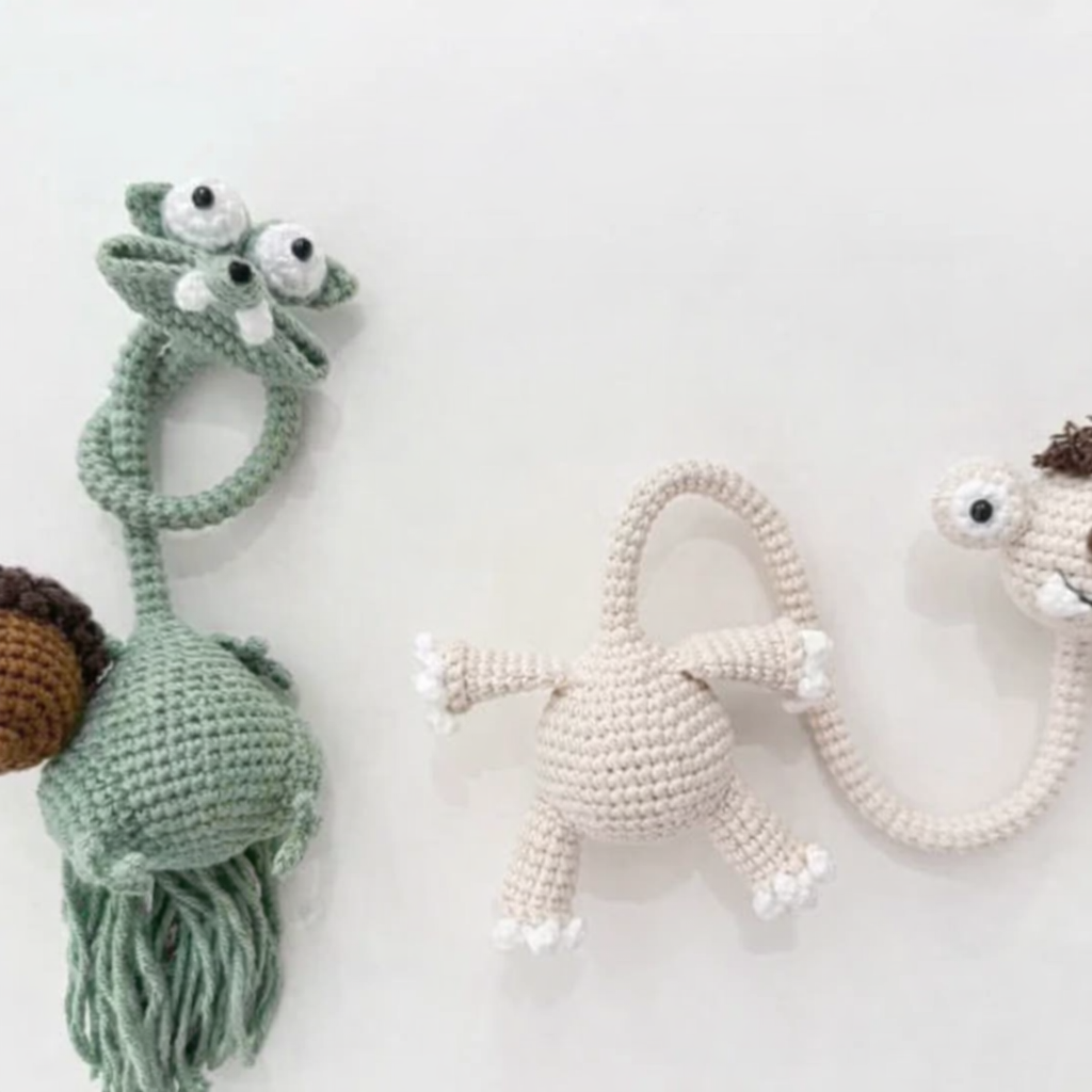 Funny Sloth & Squirrel Crochet Pattern