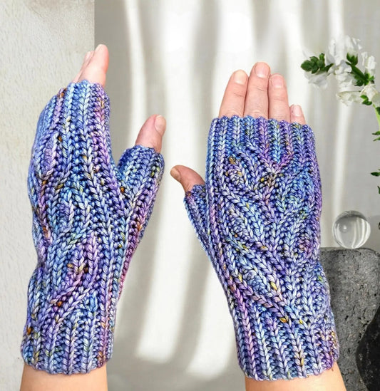 Fingerless Wrist Warmer Crochet Pattern