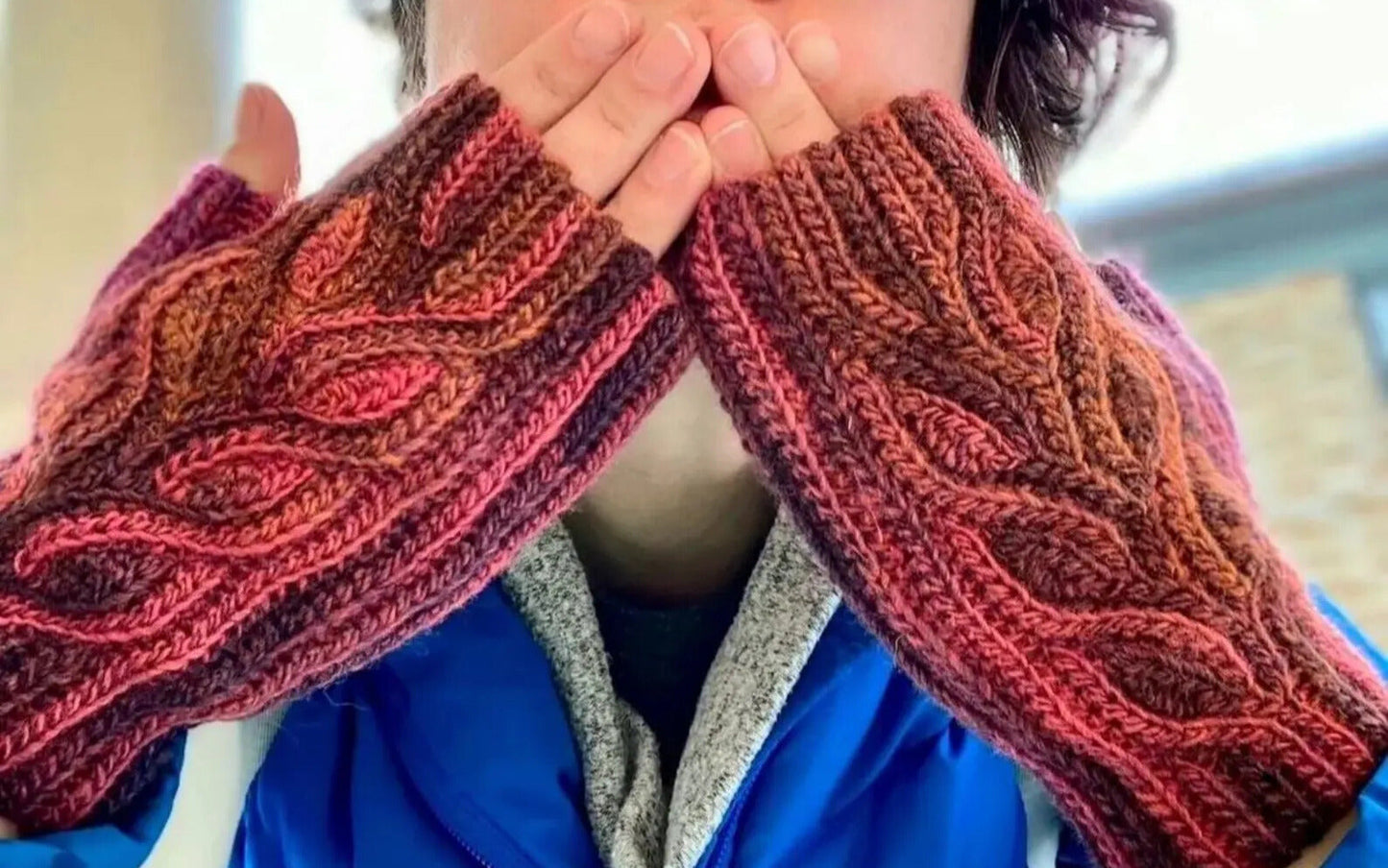 Fingerless Wrist Warmer Crochet Pattern