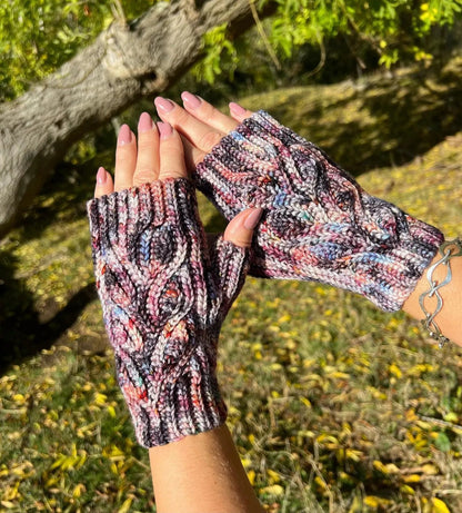 Fingerless Wrist Warmer Crochet Pattern