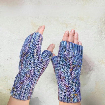 Fingerless Wrist Warmer Crochet Pattern