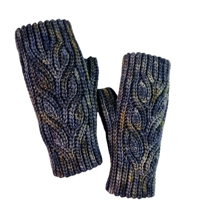 Fingerless Wrist Warmer Crochet Pattern