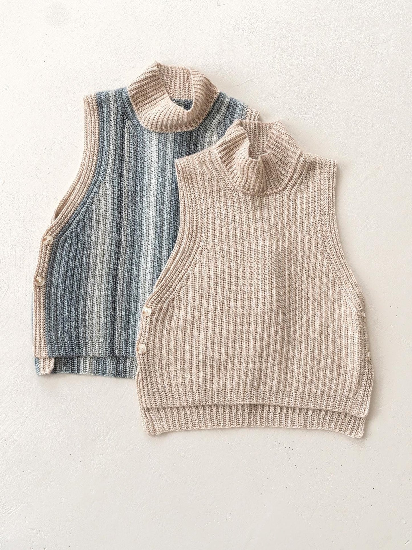 Flow Slipover Vest Crochet Pattern