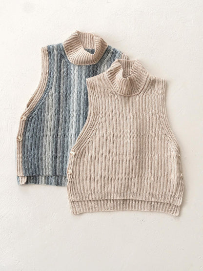 Flow Slipover Vest Crochet Pattern