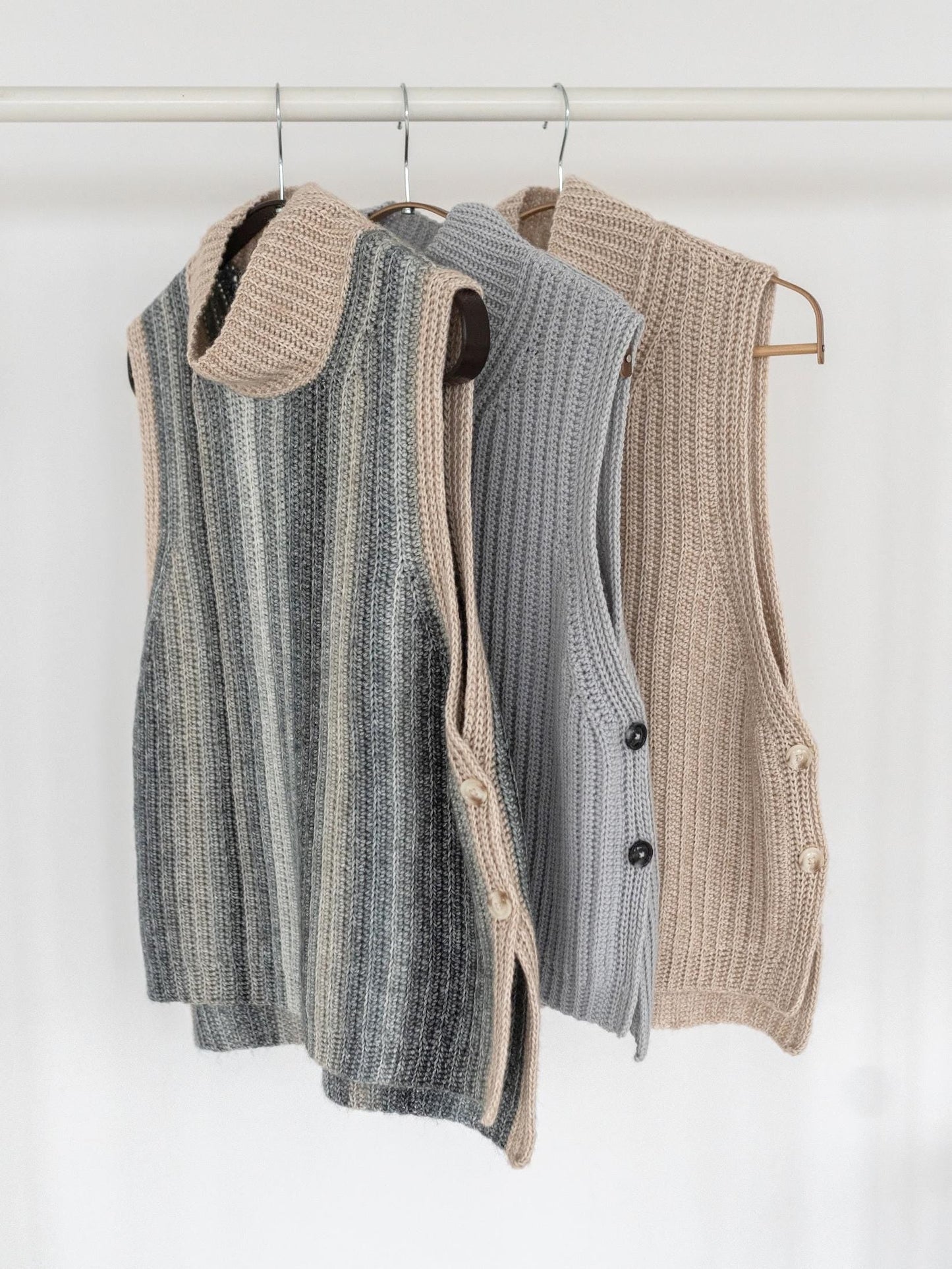 Flow Slipover Vest Crochet Pattern