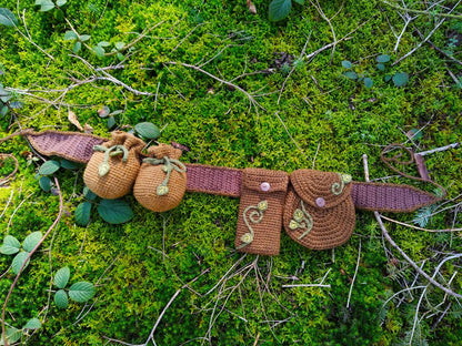 Foraging Druid Belt Crochet Pattern