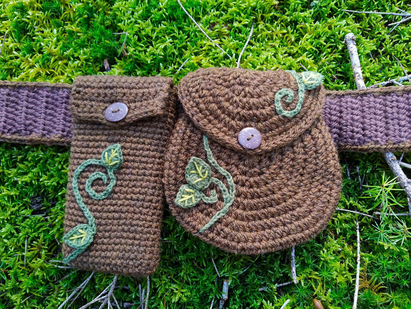 Foraging Druid Belt Crochet Pattern