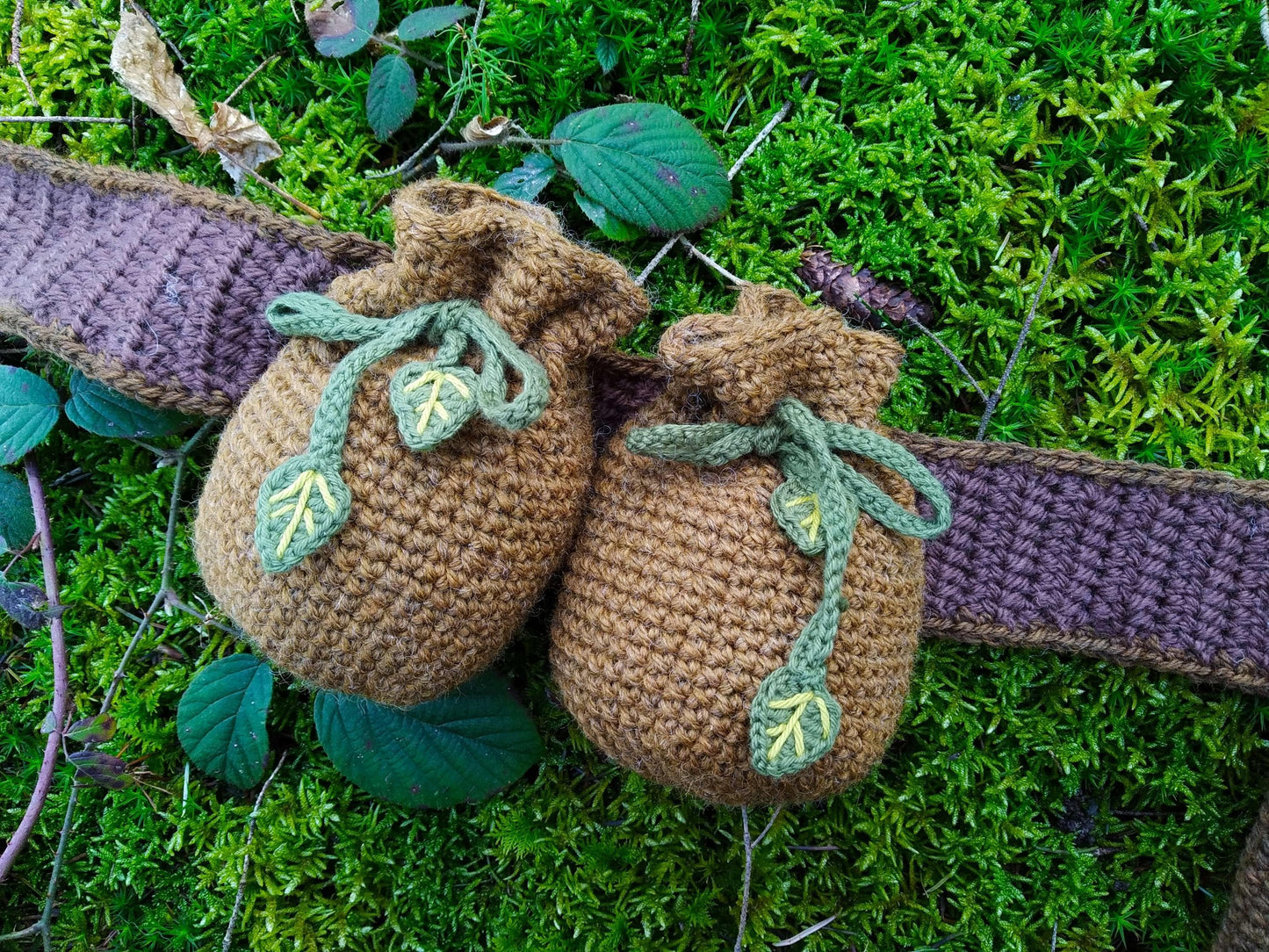 Foraging Druid Belt Crochet Pattern