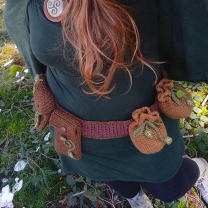 Foraging Druid Belt Crochet Pattern