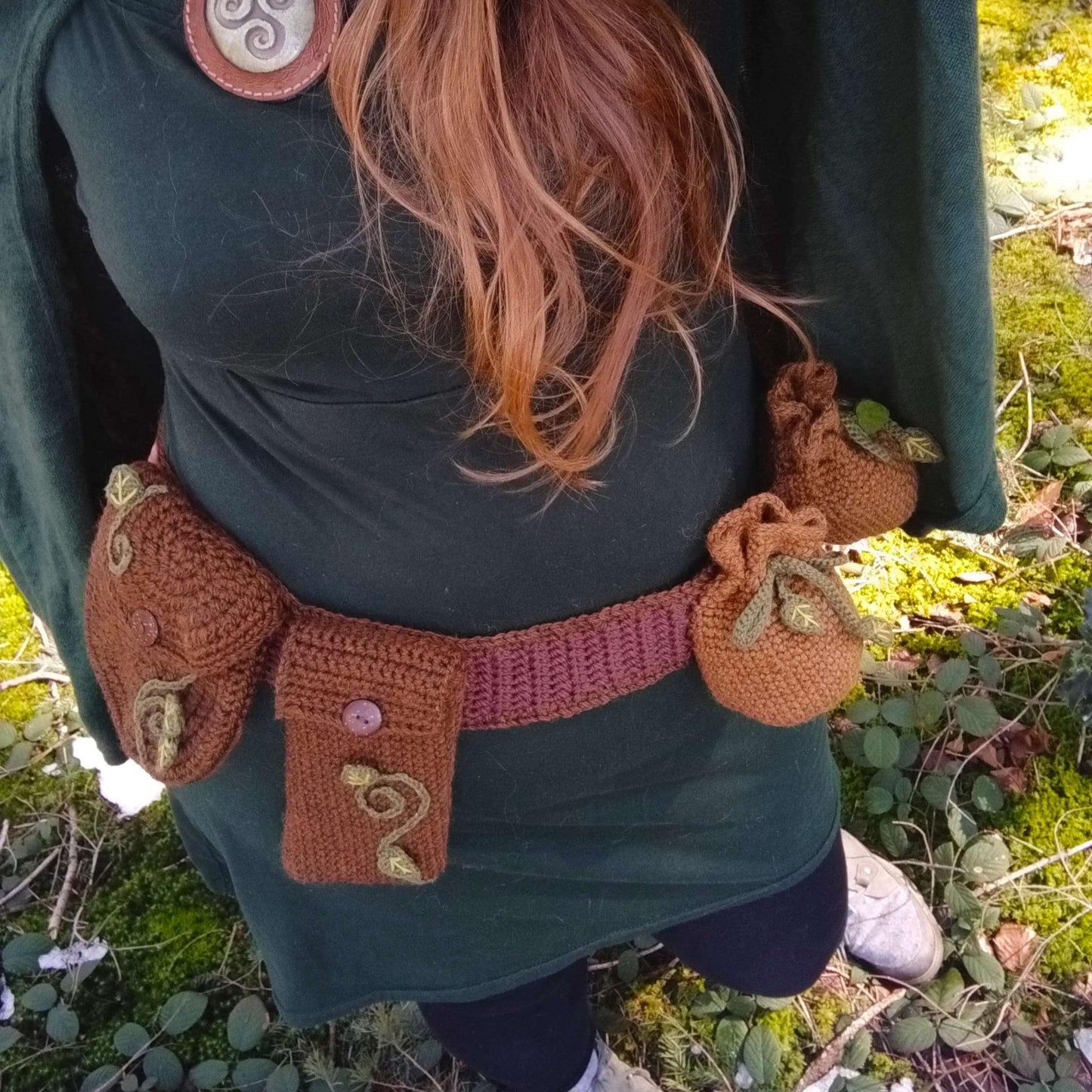 Foraging Druid Belt Crochet Pattern