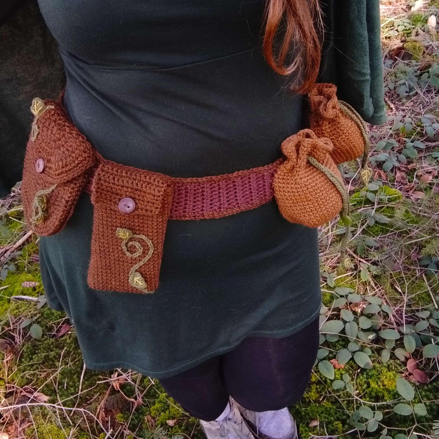 Foraging Druid Belt Crochet Pattern