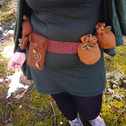 Foraging Druid Belt Crochet Pattern