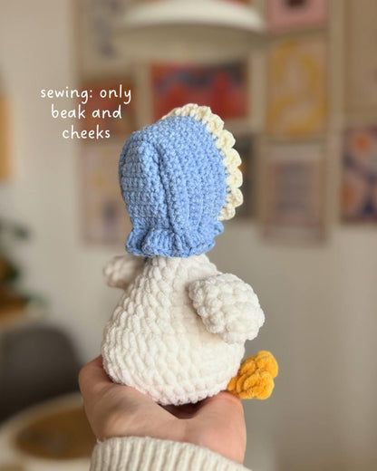 Goldie The Low-Sew Goose Crochet Pattern