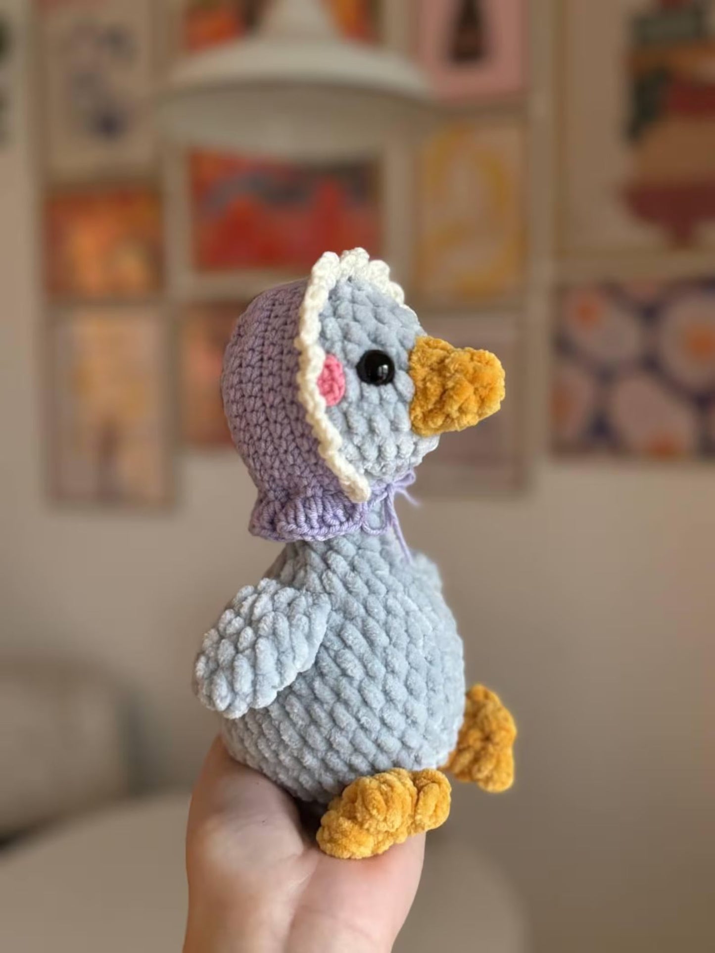 Goldie The Low-Sew Goose Crochet Pattern