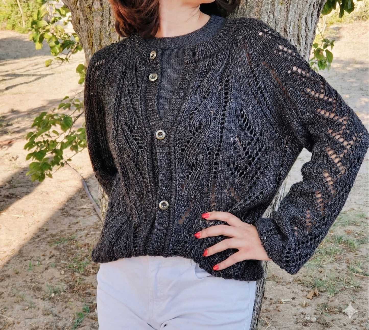 Very Berry Cardigan Knitting Pattern