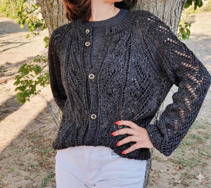 Very Berry Cardigan Knitting Pattern