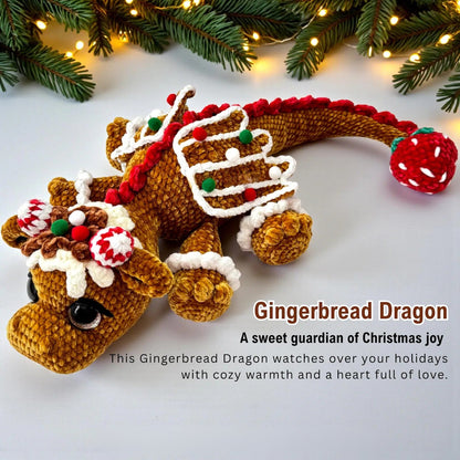 Gingerbread Dragon Crochet Pattern