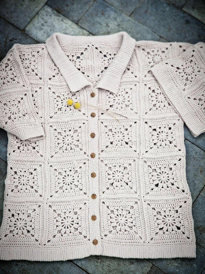 Granny Square T-Shirt Crochet Pattern