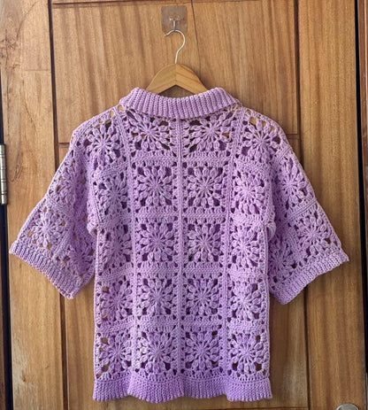 Granny Square T-Shirt Crochet Pattern