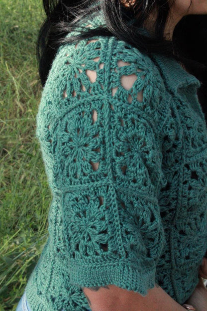 Granny Square T-Shirt Crochet Pattern
