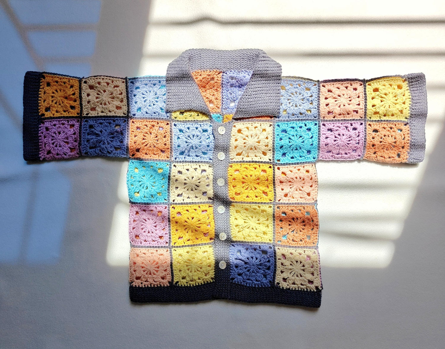 Granny Square T-Shirt Crochet Pattern