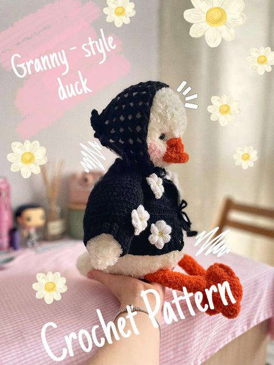 Cuddly GrannyStyle Duck Crochet Pattern