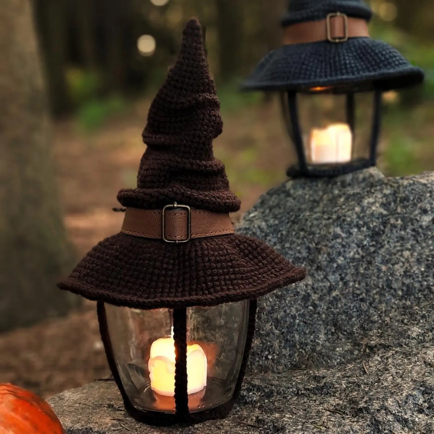 Halloween Lamp Decor Crochet Pattern