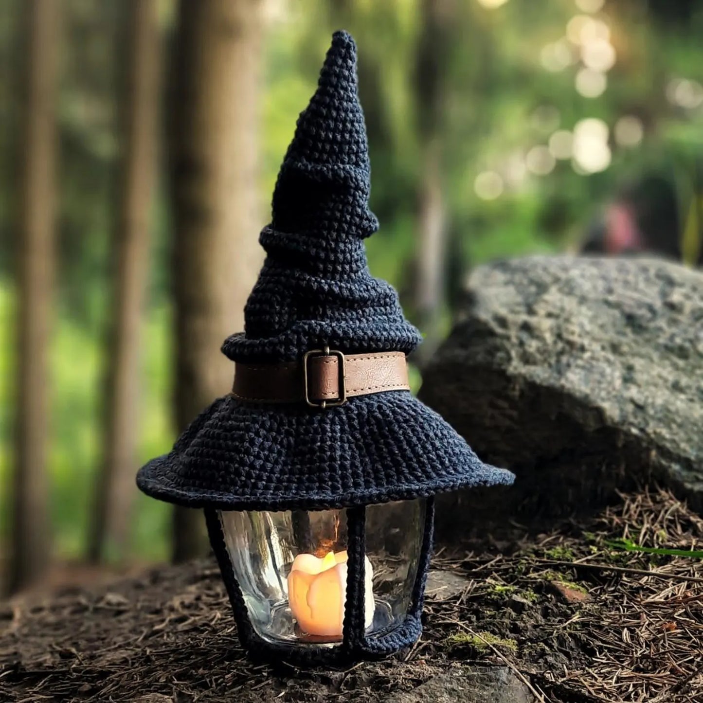 Halloween Lamp Decor Crochet Pattern