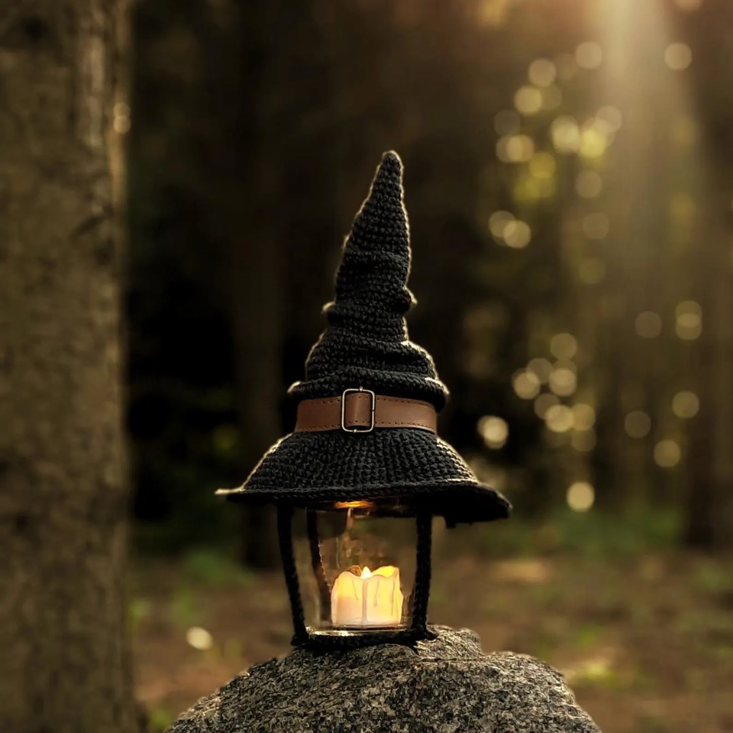 Halloween Lamp Decor Crochet Pattern