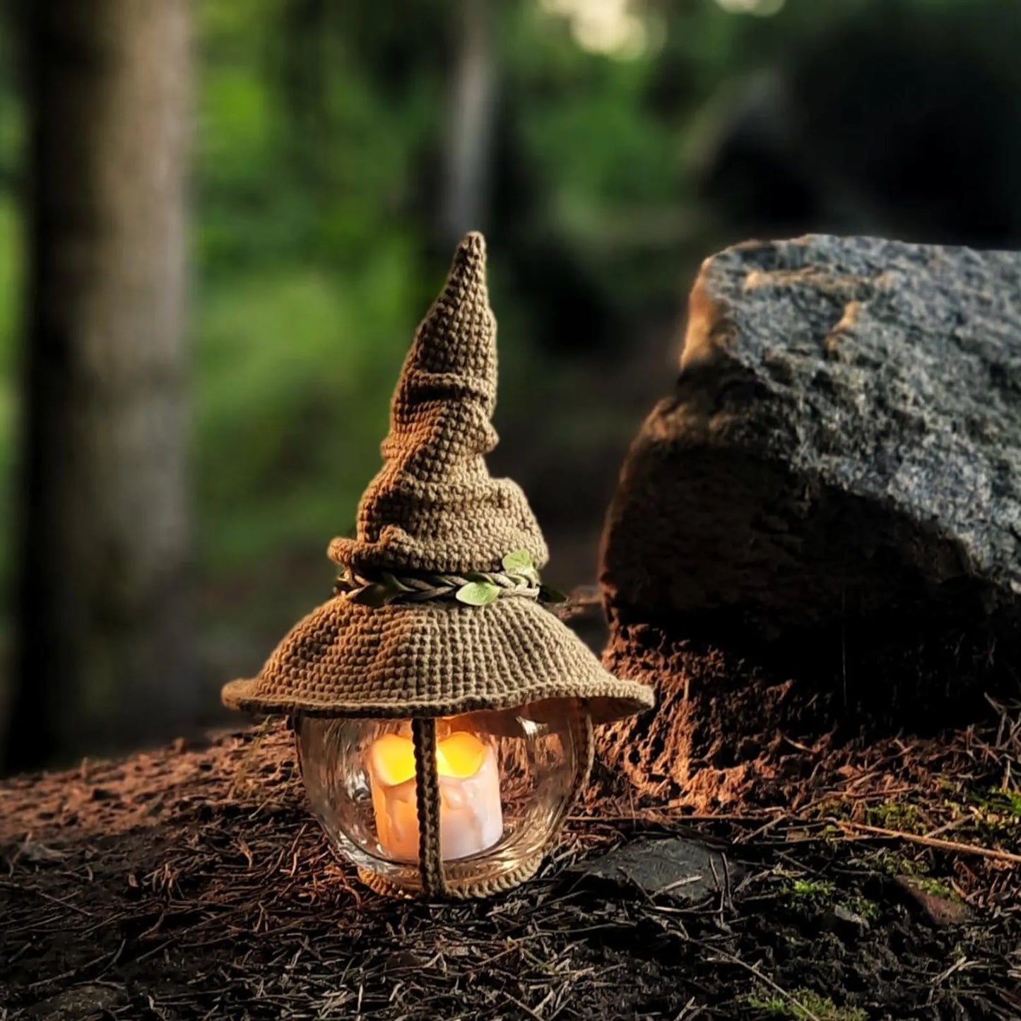 Halloween Lamp Decor Crochet Pattern