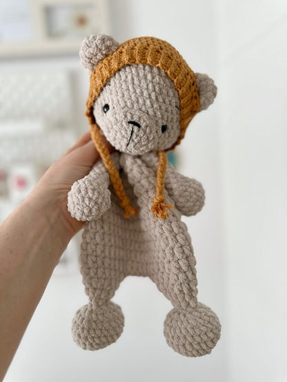 Hansi the Bear Snuggler Crochet Pattern