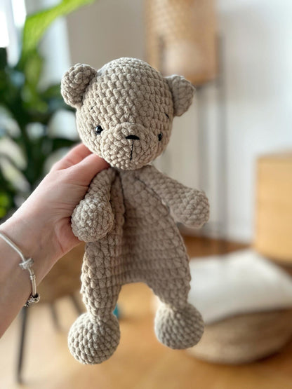 Hansi the Bear Snuggler Crochet Pattern