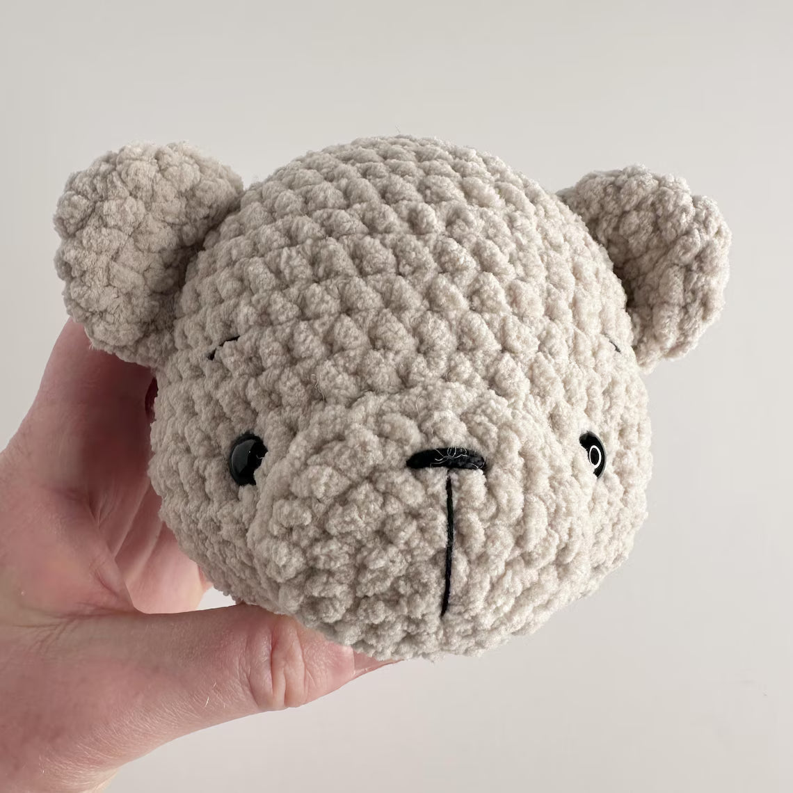 Hansi the Bear Snuggler Crochet Pattern