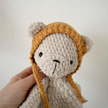 Hansi the Bear Snuggler Crochet Pattern