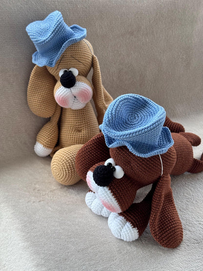 Hatted Hounds Crochet Pattern
