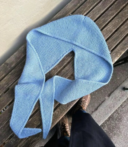 Hooded Scarf Knitting Pattern